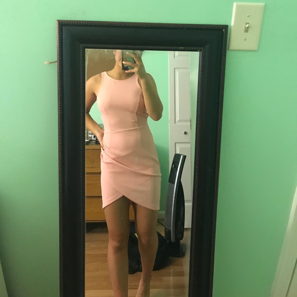 Pink reversible dress size S